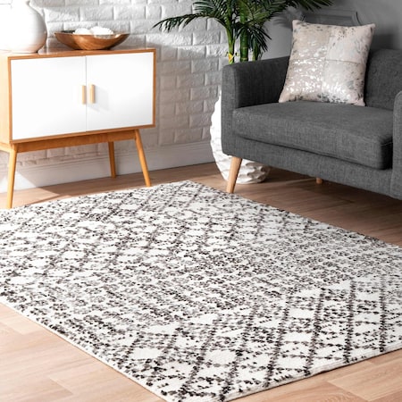 Nuloom Contemporary Trellis Milly Area Rug 5ft 3in x 7ft 7in GRCA01B-508